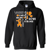 Faith Hope Love...Leukemia Awareness Hoodie
