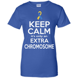 Keep Calm Down Syndrome Awareness T-Shirt