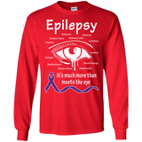 More than meets the Eye! Epilepsy Awareness Long Sleeve T-Shirt