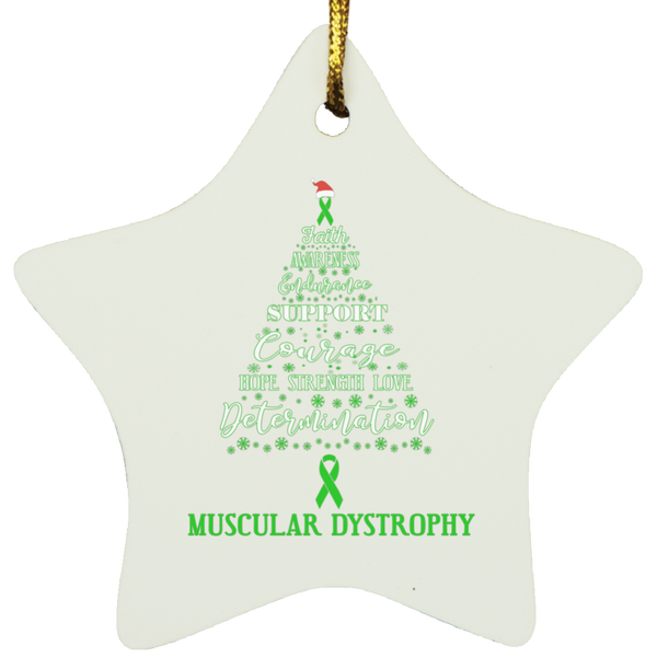 Muscular Dystrophy Awareness Star Decoration