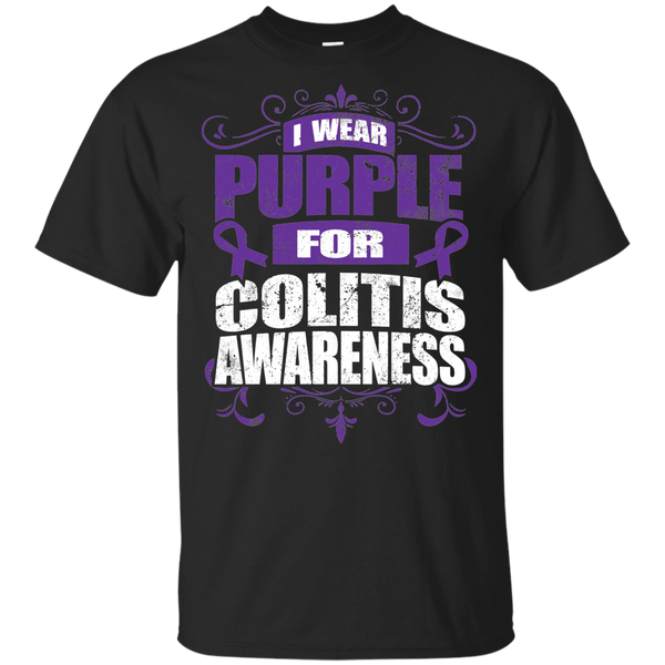 I Wear Purple for Colitis Awareness! KIDS t-shirt