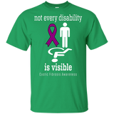 Not every disability is visible! Cystic Fibrosis Awareness KIDS t-shirt