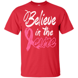 Believe in the cure -Breast Cancer Awareness Kids t-shirt