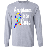Acceptance is the Cure - Autism Awareness Long Sleeve Collection