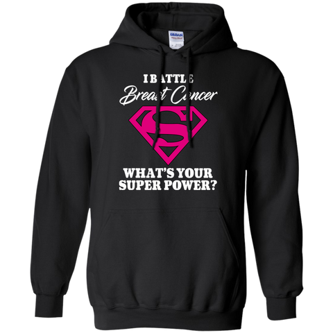 I Battle Breast Cancer... Breast Cancer Awareness Hoodie - The Awareness Store