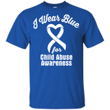 I Wear Blue! Child Abuse Awareness KIDS t-shirt