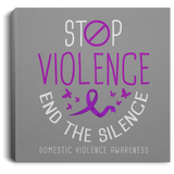 Stop the Violence! Domestic Violence Awareness Canvas