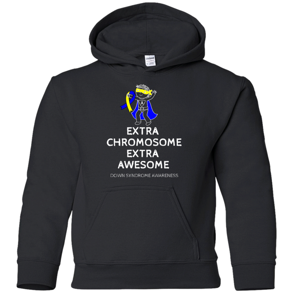 Extra Awesome! Down Syndrome Awareness KIDS Hoodie