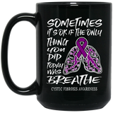 Breathe! Cystic Fibrosis Awareness Mug