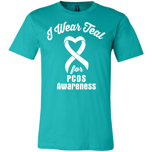 I Wear Teal!  PCOS Awareness T-shirt