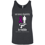Not every disability is visible! Epilepsy Awareness Tank Top