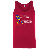 Different ability! Autism Awareness Tank Top