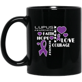 Hope Faith Love - Lupus Awareness Mug