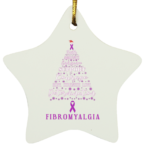 Fibromyalgia Awareness Star Decoration - The Awareness Store
