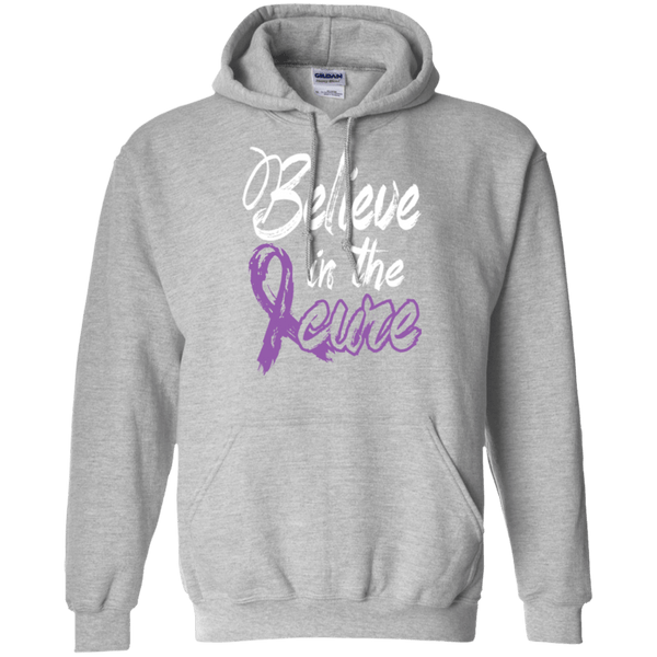 Believe in the cure Pancreatic Cancer Awareness Unisex Hoodie