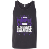 I Wear Purple for Alzheimer's Awareness! Tank Top