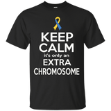 Keep Calm Down Syndrome Awareness T-Shirt