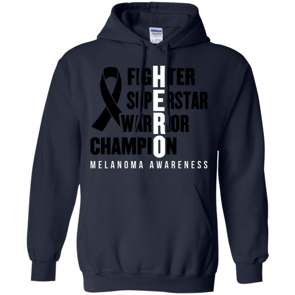 HERO! Melanoma Awareness Hoodie