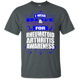I Wear Blue & Purple for Rheumatoid Arthritis Awareness! T-shirt
