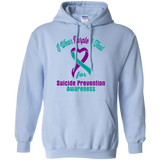 I Wear Purple & Teal!! Suicide Prevention Awareness Hoodie