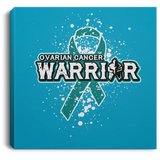 Warrior! Ovarian Cancer Awareness Canvas