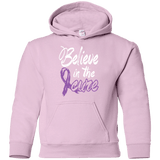 Believe in the cure Cystic Fibrosis Awareness Kids Hoodie