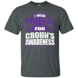 I Wear Purple for Crohn's Awareness! T-shirt