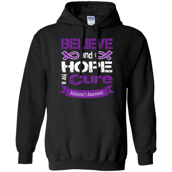 Believe & Hope for a Cure! Alzheimer's Awareness Hoodie
