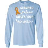 I Survived Leukemia! Long Sleeve T-Shirt