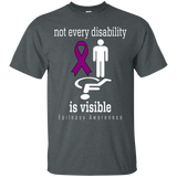 Not every Disability is visible... Epilepsy Awareness T-Shirt