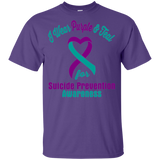 I Wear Purple & Teal!! Suicide Prevention Awareness KIDS t-shirt