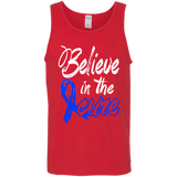 Believe in the cure Colon Cancer Awareness Unisex Tank Top