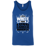 I Wear White for Lung Cancer Awareness! Tank Top