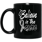 Believe in the cure! Brain Cancer Awareness Mug