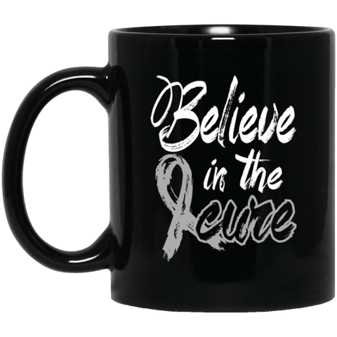 Believe in the cure! Brain Cancer Awareness Mug - The Awareness Store