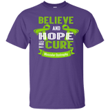 Believe & Hope For A Cure Muscular Dystrophy T-Shirt