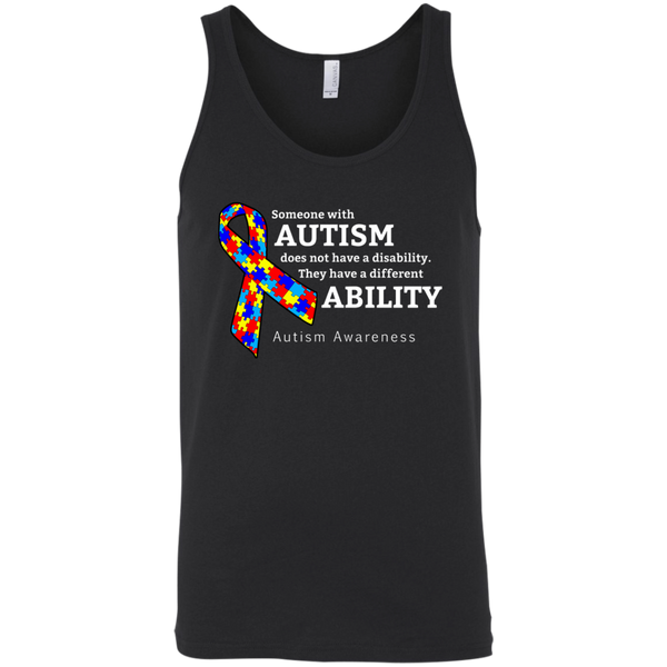 Different ability! Autism Awareness Tank Top