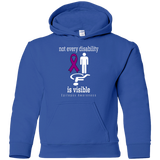 Not every disability is visible! Epilepsy Awareness KIDS Hoodie