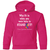 Born to Stand Out! Down Syndrome Awareness KIDS Hoodie