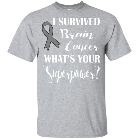 I Survived Brain Cancer! KIDS t-shirt - The Awareness Store