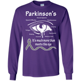 More than meets the Eye! Parkinson’s Awareness Long Sleeve T-Shirt