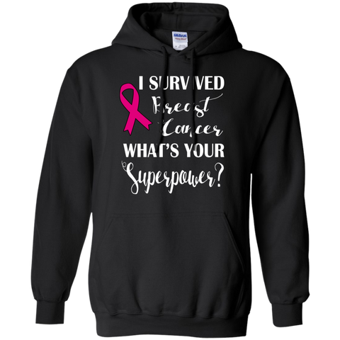 I Survived Breast Cancer! Hoodie - The Awareness Store