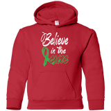 Believe in the cure Cerebral Palsy Awareness Kids Hoodie