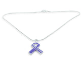 Cystic Fibrosis Ribbon Necklace