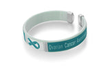 Ovarian Cancer Awareness Bangle Bracelet