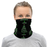 Lymphoma Awareness Christmas Hope Face Mask / Neck Gaiter - The Awareness Store
