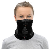 Melanoma Awareness Christmas Hope Face Mask / Neck Gaiter - The Awareness Store