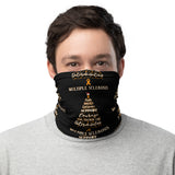 Multiple Sclerosis Awareness Christmas Hope Face Mask / Neck Gaiter - The Awareness Store