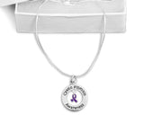 Cystic Fibrosis Awareness Floating Necklace