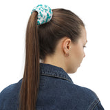 Ovarian Cancer Awareness Ribbon Pattern Face Mask / Neck Gaiter